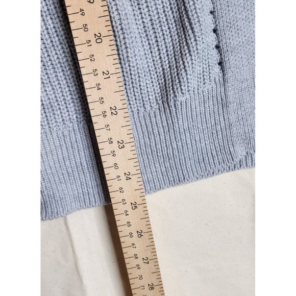 New Abound Open Cardigan size XS Light Blue - Picture 7 of 8